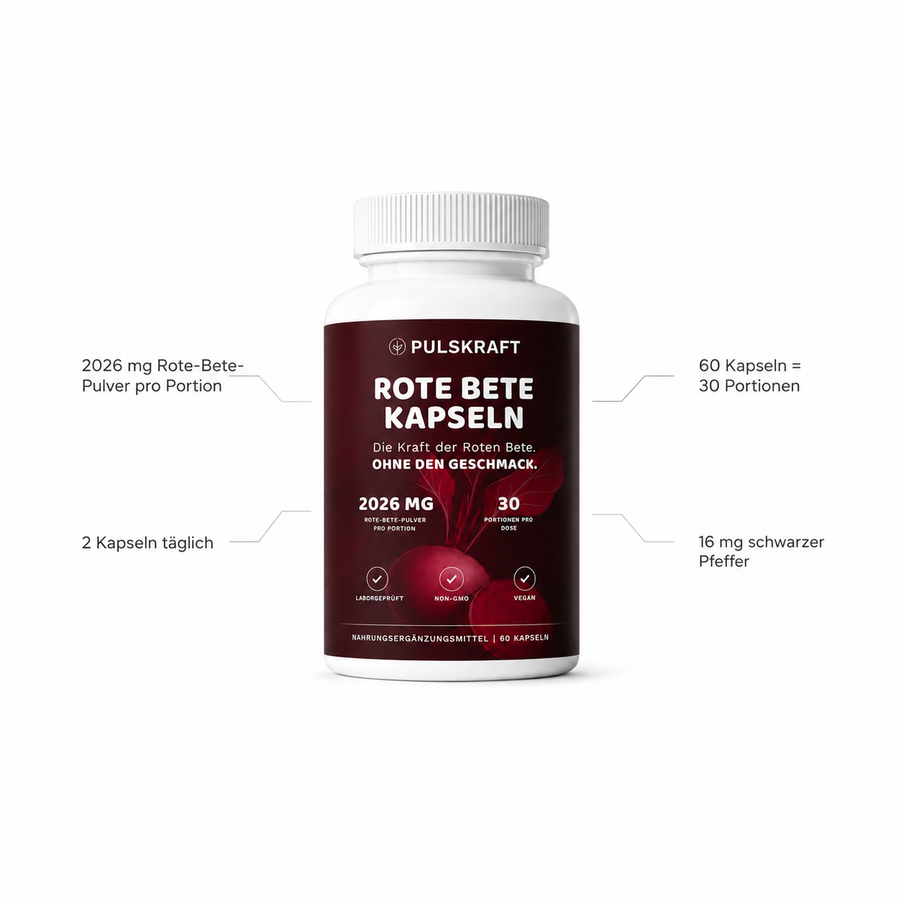 Rote Bete Kapseln